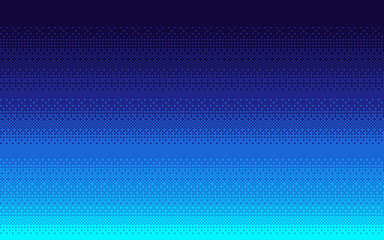 Pixel art Dithering gradient color.