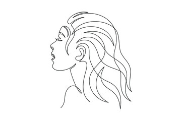 lineart woman
