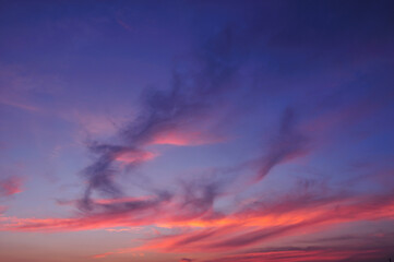 夕焼け雲