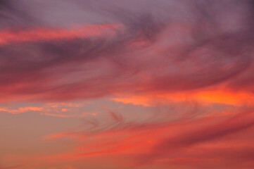 夕焼け雲