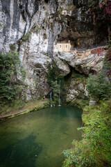 Fototapeta na wymiar Sanctuary of Covadonga - Asturias - Spain