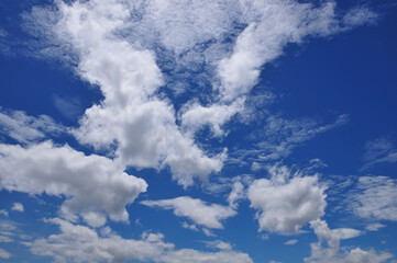 青空と白い雲