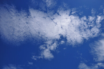 青空と白い雲
