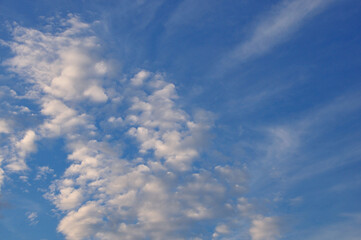 青空と白い雲