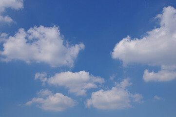 青空と白い雲