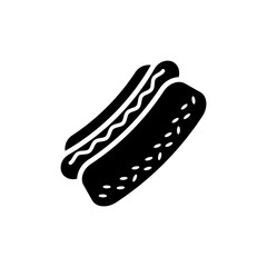 hot dog icon vector illustration design