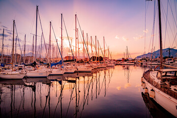 Port of Palermo, Sicily, Italy