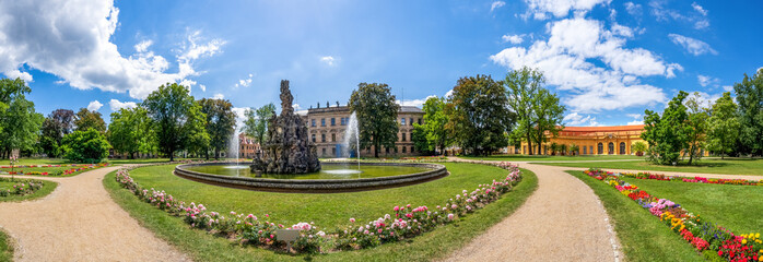 Schloss, Erlangen, Bayern, Deutschland 