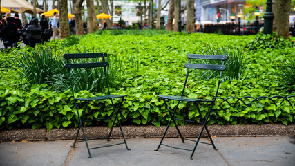 Bryant Park Chairs - New York