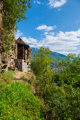 Fototapeta na wymiar Ruined parts of Kobayr monastery (12th century), Armenia