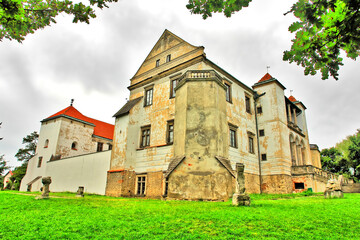 Fototapeta na wymiar Zamek w Szydłowcu, Polska