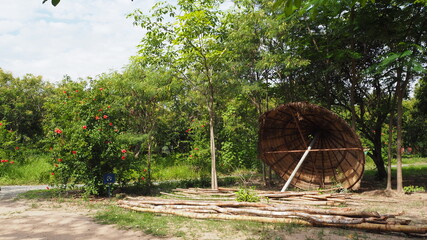 Cambodia Phnom Penh－August 2, 2016: Dark history in Killing Field and Toul Sleng Genocide Museum (S21) in Phnom Penh. The bloody days of executed around 20,000 victims.