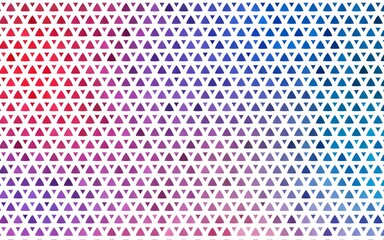 Light Blue, Red vector seamless texture in triangular style.