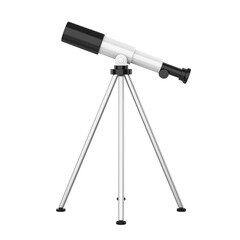 Astronomical Telescope Isolated