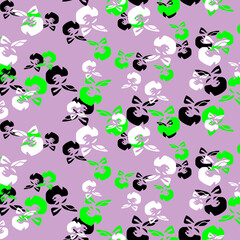 seamless pattern with flowers