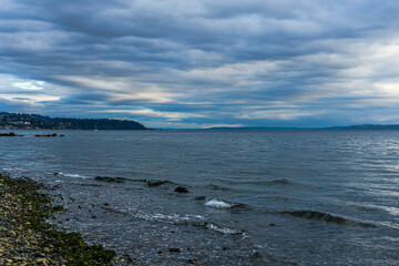 Dark Clouds At Sunset 2