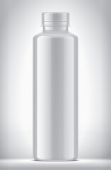 Plastic Bottle on background. 