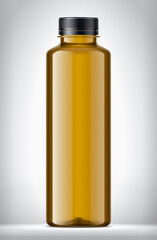 Plastic Bottle on background. 