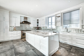 Big modern luxury furnished house in Montreal with swimming pool and backyard