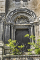 Fototapeta na wymiar Roman Catholic Church of the Good Shepherd (Eglise du Bon Pasteur, 1883). Croix-Rousse district, Lyon, France.