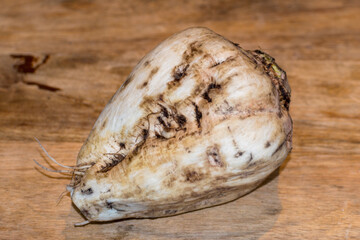 sugar beet on the table;