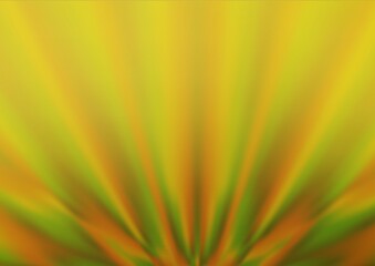 Light Green, Yellow vector blurred shine abstract background.