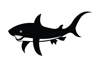 Obraz premium Dangerous Whale Vector