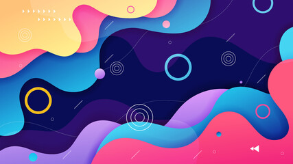 Colorful backgrond with soft gradient color.