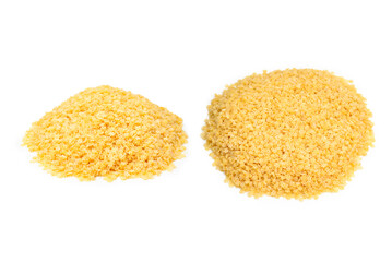 Raw pasta as a background. Pattern.