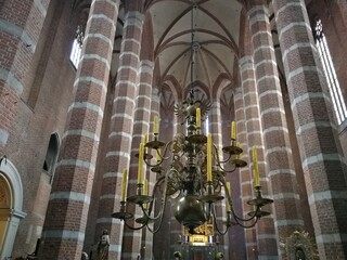 Wnętrze kościoła. 