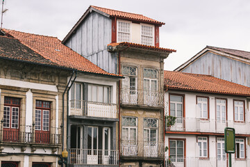 Views of the historic buildings of Guimarães, the birthplace of Portugal