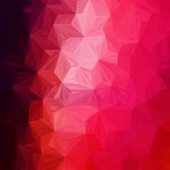 vector abstract irregular polygon background with a triangle pattern in rainbow full color spectrum. eps 10