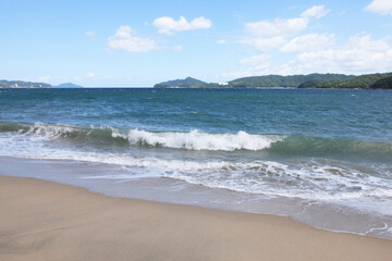 天橋立の砂浜
