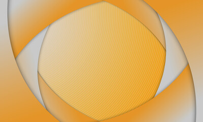 Abstract yellow curve layer overlapping background.
