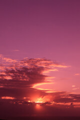 丹後半島の夕焼け