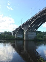 Fototapeta na wymiar bridge over river