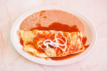 simple breakfast, omelette