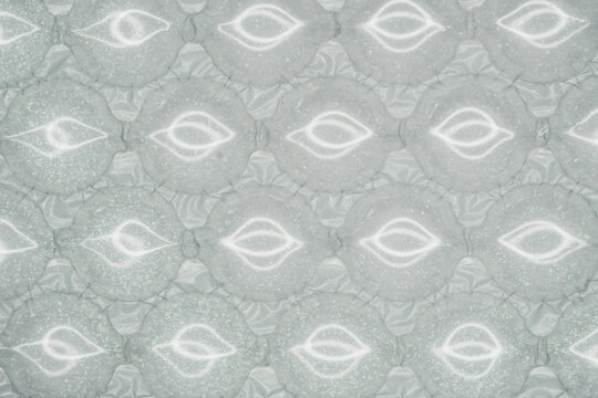 clear Patterns And Textures of Bubble Wrap