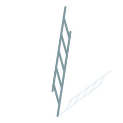 ladder icon. Simple illustration from furniture collection. vector illustration. eps 10