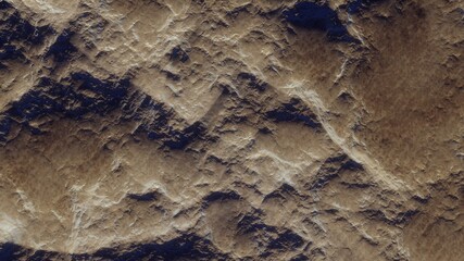 abstract texture of an alien planet in deep space 3d render