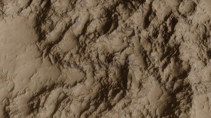abstract texture of an alien planet in deep space 3d render