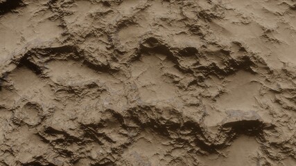 abstract texture of an alien planet in deep space 3d render