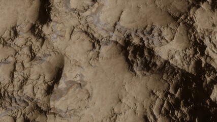 abstract texture of an alien planet in deep space 3d render