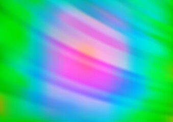 Light Multicolor, Rainbow vector layout with flat lines.