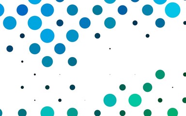 Light BLUE vector pattern with spheres.