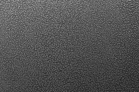 texture and background of hammered powder paint coating on flat sheet steel surface