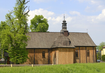 Lapanow - Wooden Saint Bartholomew's Church was built in 1529 and then rebuilt in 1614. Church...