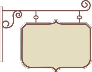 横型吊り下げ看板