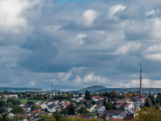 Blick auf die Melanchthon Stadt Bretten