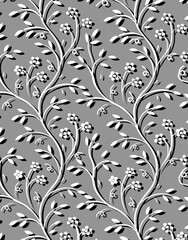 植物柄のパターン